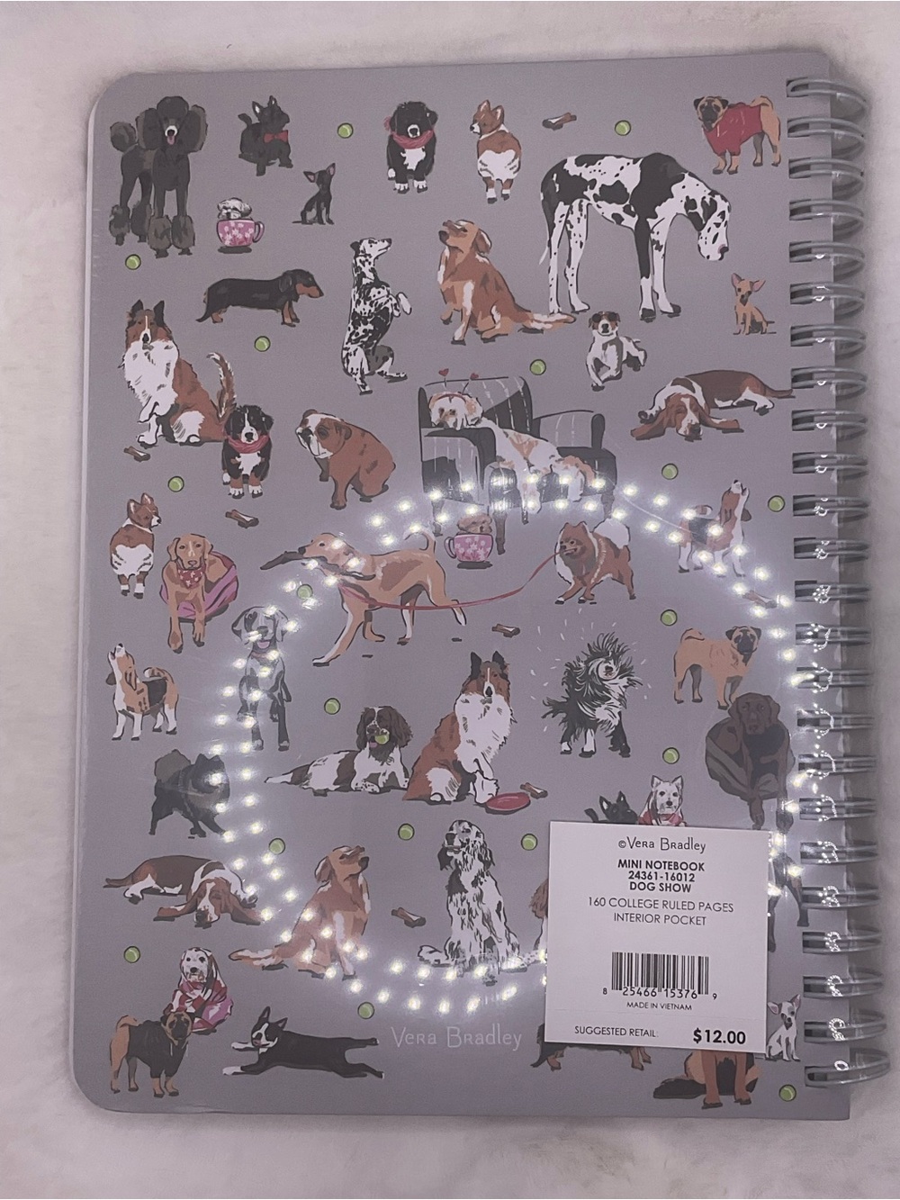 New Vera Bradley Dog Show Pens And Notebook - Picture 5 of 5